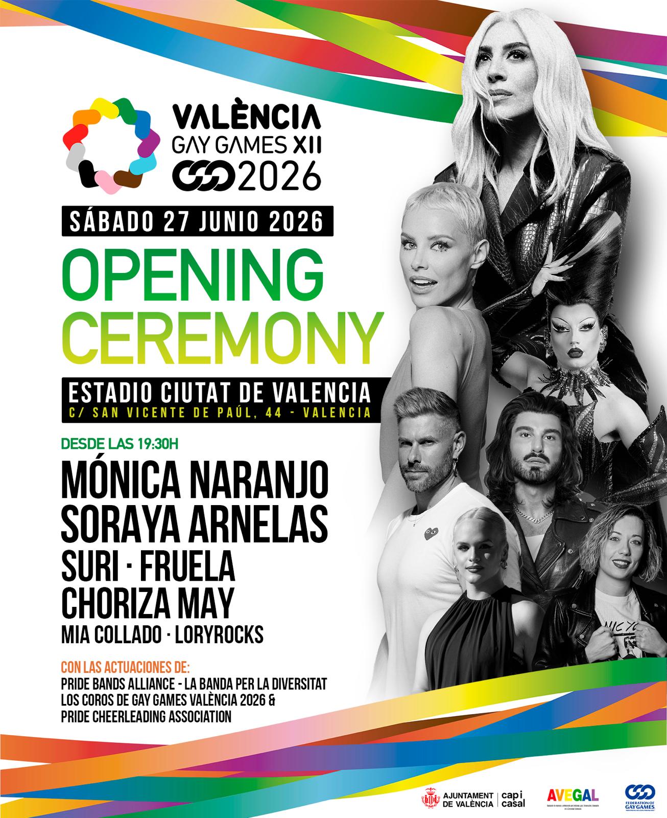 Opening - Gay Games 12 VALENCIA 2026